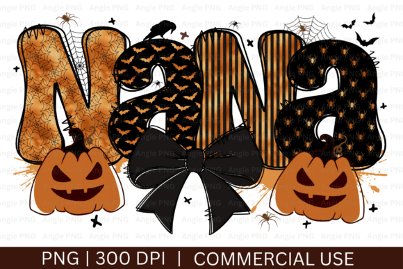 Halloween Nana PNG, Halloween PNG