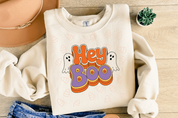 Hey Boo Shirt Svg: A Versatile Design for DIY and Handmade Projects