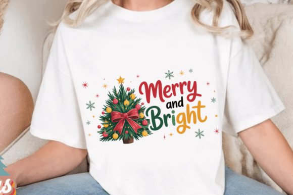 Merry and Bright PNG, Coquette Christmas