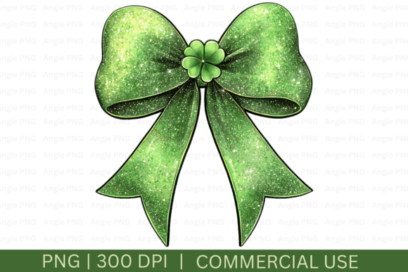 St. Patrick s Day Coquette Bow: A Versatile Design for Creative Projects