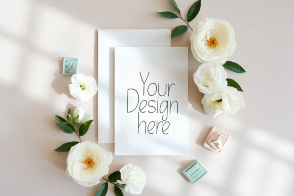 Weeding Invitation Card Mockup 35: Elevate Your Creative Projects with Professional Design